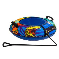 Санки-ватрушка ТЯНИТОЛКАЙ Burger LED 100 см