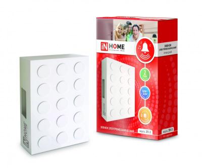 Звонок IN HOME ЗП-3 белый 4690612013268