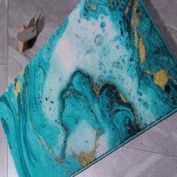 Набор ковриков для ванной CONFETTI Bella Marbling бирюза