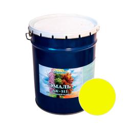 Эмаль ЭТАЛОН АК-511 для разметки дорог Желтый 25 кг