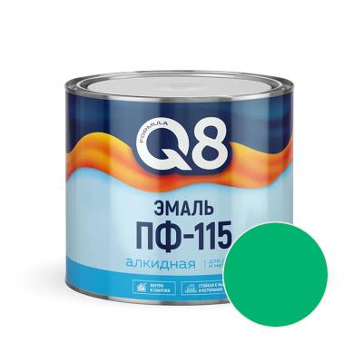 Эмаль FORMULA Q8 ПФ-115 Салатный 1,9 кг