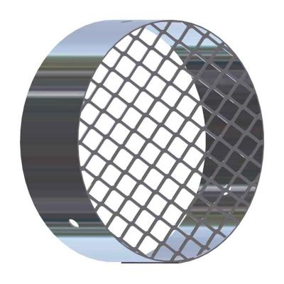 Решетка защитная на воздухозаборник 80 мм 