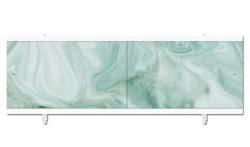 Экран для ванны МЕТАКАМ Кварт Мрамор зеленый 148 см