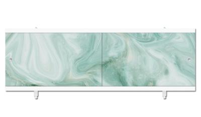 Экран для ванны МЕТАКАМ Кварт Мрамор зеленый 148 см