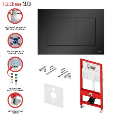 Инсталляция для унитаза TECEbase 3.0 с клавишей N500414 