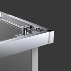 Душевое ограждение VINCEA Alpha 100*100 см VSS-3AL100CL 