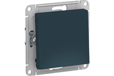 Механизм выключателя SYSTEME ELECTRIC Atlas design 1 клавиша изумруд ATN000811