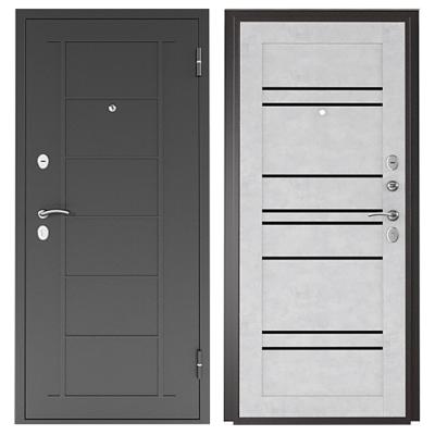 Дверь металлическая ПРОМЕТ Титан 8С правая 2050*960 мм