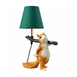 Настольная лампа ODEON Squirrel 6523/1T Бежевый, белый