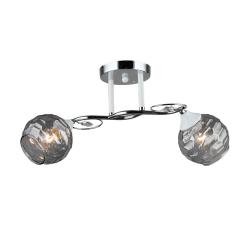 Люстра ЛАЙТ СФЕРА 1714/2 WT+CH Хром