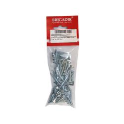 Саморез по дереву острый белый 4*35 мм 50 шт