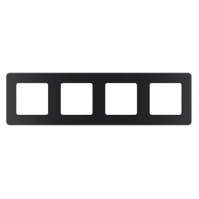 Рамка LEGRAND Inspiria 4 поста антрацит 673963