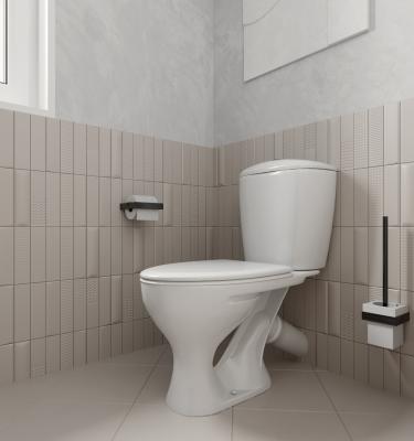 Унитаз-компакт SANTERI Версия Комфорт 1P4033S0000BF 