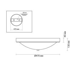 Светильник ODEON Nina 5260/4C Черный