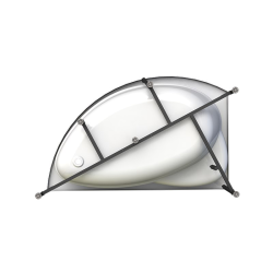 Ванна акриловая RADOMIR Модерна R экран 160*100 см