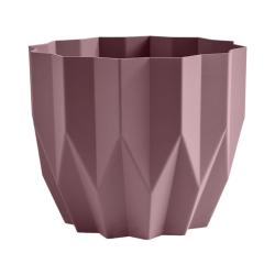Горшок пластиковый BMC Геометрия Пыльная роза 5,8 л