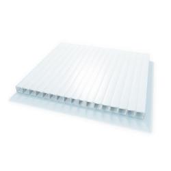 Поликарбонат сотовый Белый 10 мм