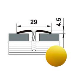 Профиль одноуровневый ЛУКА ПС 04-1 Золото 02 2,7 м