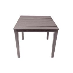 Стол садовый ЭЛЛАСТИК-ПЛАСТ Прованс Мокко 800*800*700 мм