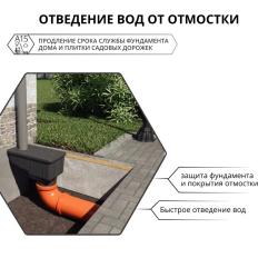 Трап уличный GIDROLICA Rain 300*166*200 мм с глухой усиленной крышкой