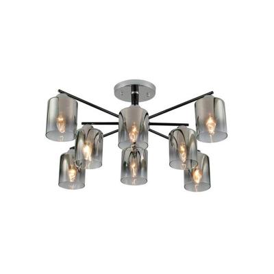 Люстра ЛАЙТ СФЕРА 07274/8 Chrome+black Черный