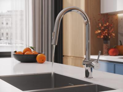 Смеситель для кухни CERSANIT Brasco 64841 Смеситель для кухни CERSANIT Brasco 64841