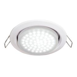 Светильник встраиваемый ECOLA белый FW53H4ECB