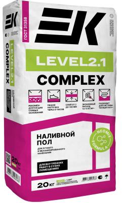 Наливной пол ЕК level 2.1. Complex 20 кг - купить с доставкой!