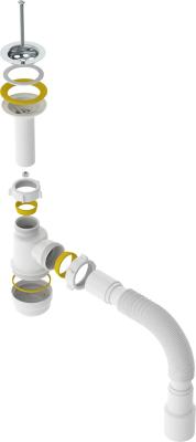 Сифон бутылочный САНДЕСАНТ S0515-АК