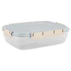 Контейнер для продуктов Sugar&Spice Barberry герметичный 1,3л прямоугольный трюфель /Пластик Репаблик/