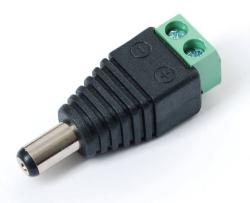 Разъем питания REXANT штекер с клеммной колодкой