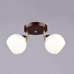 Люстра ЛИГА СВЕТА PC16436 BRN+FG/2C Коричневый, золото