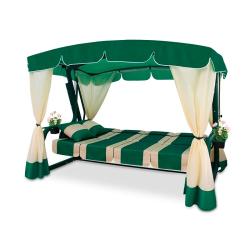 Качели садовые АРНОВЕРК Эдем люкс Зеленый 277*170*188 см