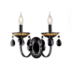 Бра ЛАЙТ СФЕРА B1634/2D BK+GD Черный