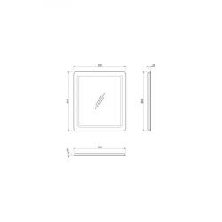 Зеркало КАКСА А Кристалл Lux 70*80 см