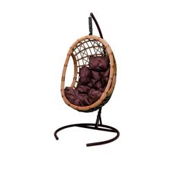 Кресло подвесное GARDEN STORY Ривьера Коричневый 86*74*123 см