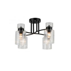 Люстра ЛАЙТ СФЕРА 07555/4 Black Черный