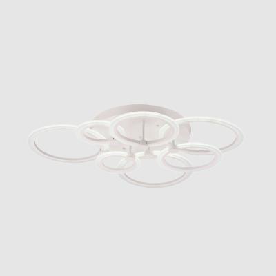 Люстра ЛАЙТ СФЕРА 3009/7 WT Белый