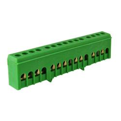 Шина нулевая TDM в изоляторе на DIN-рейку 15 групп 6*9 мм