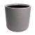 Горшок пластиковый ЛИВИНГРИН Лион Серый муссон 16,6 л