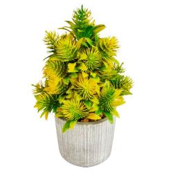 (АКЦИЯ) Цветок искусственный 8*8*21см белый /LM23NY0260/Уникс/