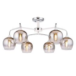 Люстра ЛАЙТ СФЕРА 3671/6 WT+CH Белый, хром