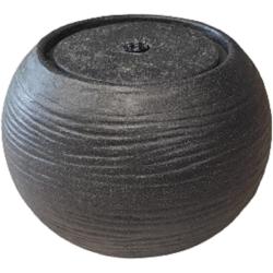 Фонтан GLQ Чаша-шар Графит 35,5*35,5*27,5 см