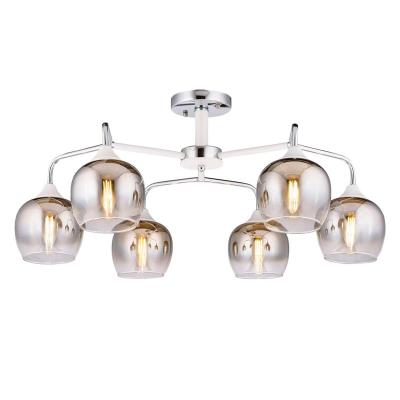 Люстра ЛАЙТ СФЕРА 3671/6 WT+CH Белый, хром