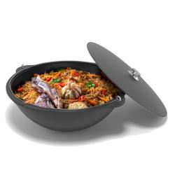 Казан ВЕЗУВИЙ круглое дно 8 л