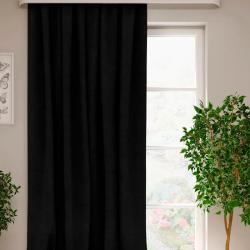 Штора РОСТЭКС Канвас Уголь 160*270 см