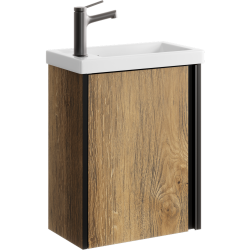 Тумба с раковиной AQWELLA Urban 45 дуб балтийский