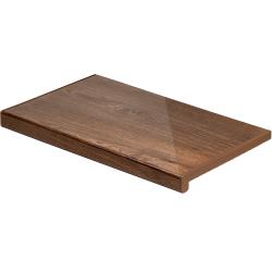 Подоконник акриловый КРИСТАЛЛИТ Орех глянцевый 0,45 м