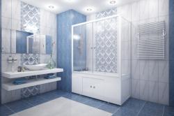 Штора на ванну МЕТАКАМ Купе 170 169*140 см