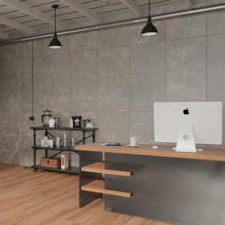 Плитка базовая ESTIMA Bernini BR 03 Серый 80*80 см